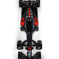 2016 McLaren Honda F1 car photos Overhead