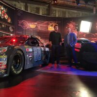 Hendrick Motorsports Batman Car - Ben Affleck and Dale Earnhardt Jr