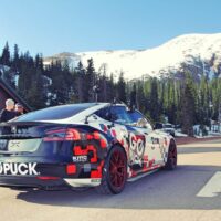 Tesla Racecar - Pikes Peak Hill Climb