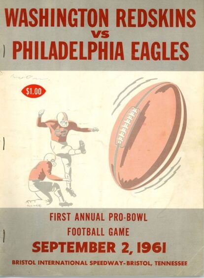 Battle at Bristol Motor Speedway - Bristol Football Game 1961