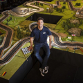 Daniel Ricciardo Slot Car Track Photo