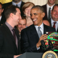 Kyle Busch Meets President Barack Obama