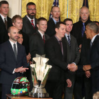 Kyle Busch visits the White House