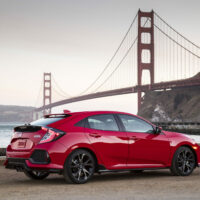 2017 Honda Civic Hatchback Golden Gate Bridge Photo