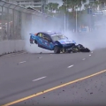 Garth Tander vs Fabian Coulthard Crash Video - Gold Coast 600 Crash