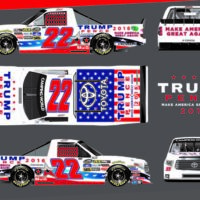 Trump NASCAR Truck Debuts at Talladega SuperSpeedway