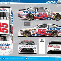 Donald Trump NASCAR Sprint Cup Series Car Wrap