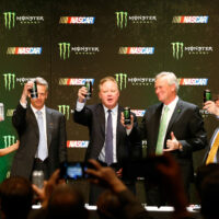 2017 NASCAR Monster Energy Cup Series Toast - Deal Signed