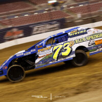 Flat Left Front Dirt Modified Racing Photo 6890