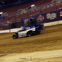 Gateway Dirt Nationals Crash Jeff Yates and Christopher Winters 6841