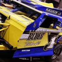 St Louis Blues Dirt Modified Car 5270