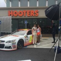 2017 Hooters NASCAR Racecar
