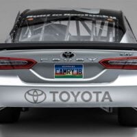 Silver 2018 NASCAR Toyota Camry