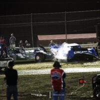 Josh Richards Crash Bubba Raceway Park 8491