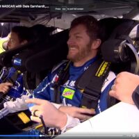 Dale Earnhardt Jr Drives Mark Zuckerberg in Racecar