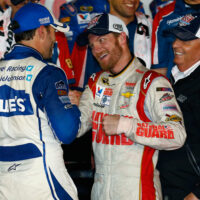 Dale Earnhardt Jr and Jimmie Johnson