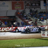 Earl Pearson Jr Scott Bloomquist Lucas Oil Speedway Show Me 100 Race 8878