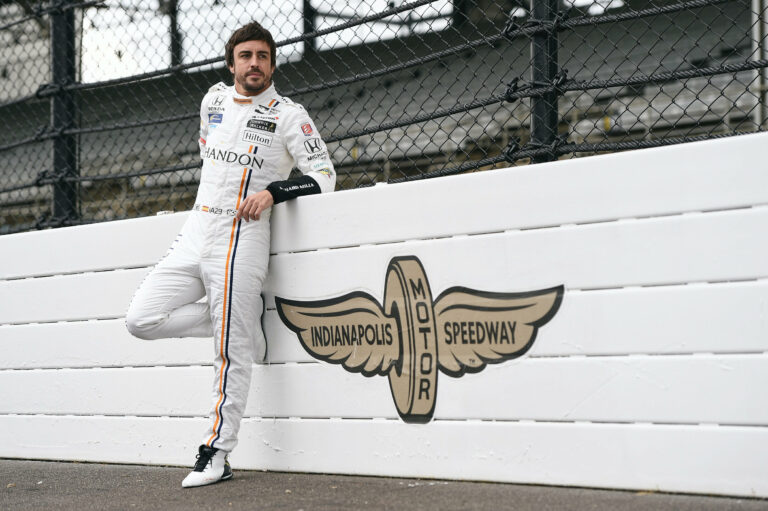 Fernando Alonso Indianapolis Motor Speedway Portrait