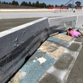 Kasey Kahne Concrete Wall at Sonoma Raceway