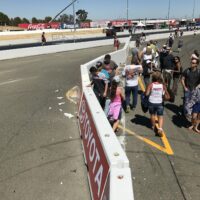 Kasey Kahne hit wall at Sonoma Raceway