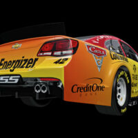 Lightning Larson Cars 3 Paint Scheme - Michigan International Speedway