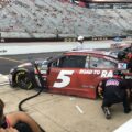 Kasey Kahne qualified 3rd, will start in the back at Bristol