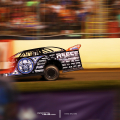 Scott Bloomquist at Florence Speedway in the Lucas Oil Dirt Series event
