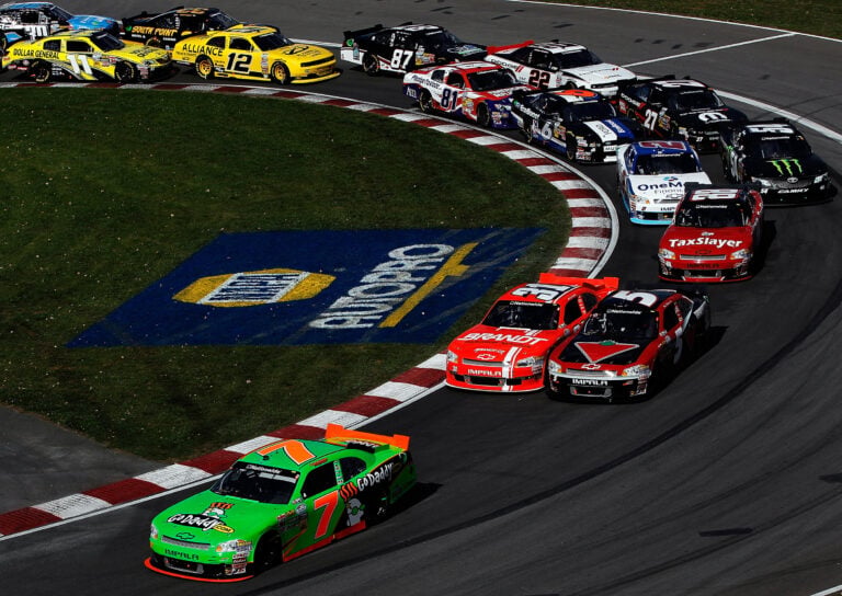 2012 Montreal Danica Patrick leads