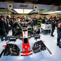 Haas Formula One Garage