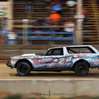 Rustic Race Car Wrap - Belle-Claire Speedway 2619