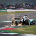Lewis Hamilton sparks - Mercedes AMG Petronas F1 Team