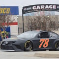 Martin Truex Jr at the Goodyear Tire test hosted at Texas Motor Speedway