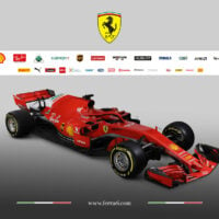 2018 Scuderia Ferrari race car photos