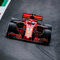 2018 Scuderia Ferrari on track