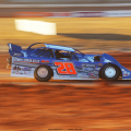 Dennis Erb Jr in the Lucas Oil Late Model Dirt Series event at Golden Isles Speedway 6321