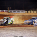 Josh Richards and Hudson o'Neal at Golden Isles Speedway 6943