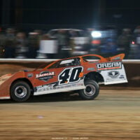 Kyle Bronson in his Longhorn Chassis at Golden Isles Speedway 7395