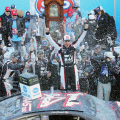 Clint Bowyer and Stewart-Haas Racing in victory lane