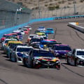 Kyle Busch and Kevin Harvick at ISM Raceway
