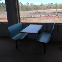 Tri County Speedway concession seating
