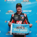 Kurt Busch wins the Busch Pole Award