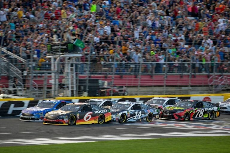 Matt Kenseth at Charlotte Motor Speedway