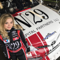 Natalie Decker at Daytona International Speedway - ARCA Racing Series