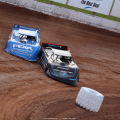 Scott Bloomquist and Don O'Neal at 141 Speedway
