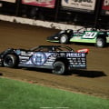 Scott Bloomquist and Jimmy Owens at Lucas Oil Speedway 8993