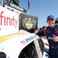 Spencer Gallagher wins the NASCAR Xfinity Series event at Talladega Superspeedway