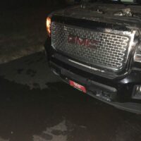 Jordan Anderson - hit a truck