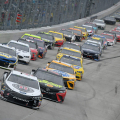 Kevin Harvick leads at Dover International Speedway - NASCAR