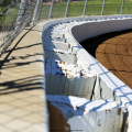 Mansfield Motor Speedway safer barriers 3888