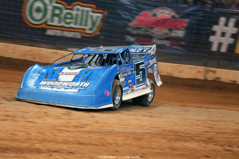 Brandon Sheppard in the Gateway Dirt Nationals - Dirt Late Models in St. Louis 4456